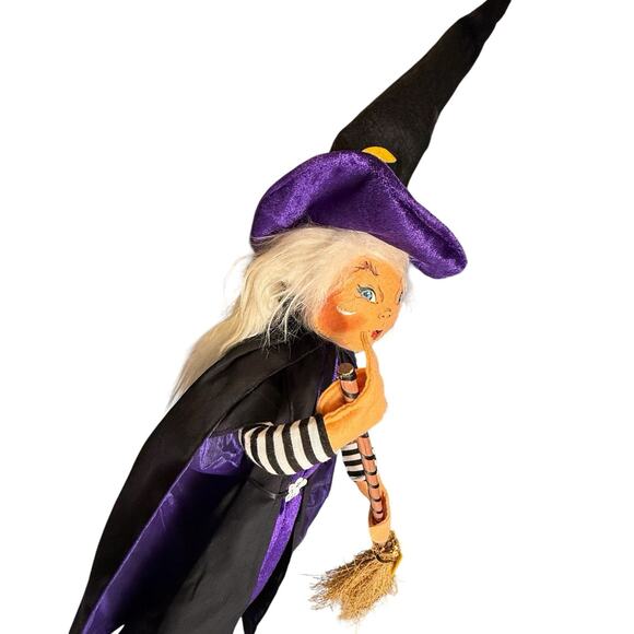 Annalee Good Witch Doll 17 Inch Halloween 2018 Large Spooky Collectible Witchy - Picture 10 of 13
